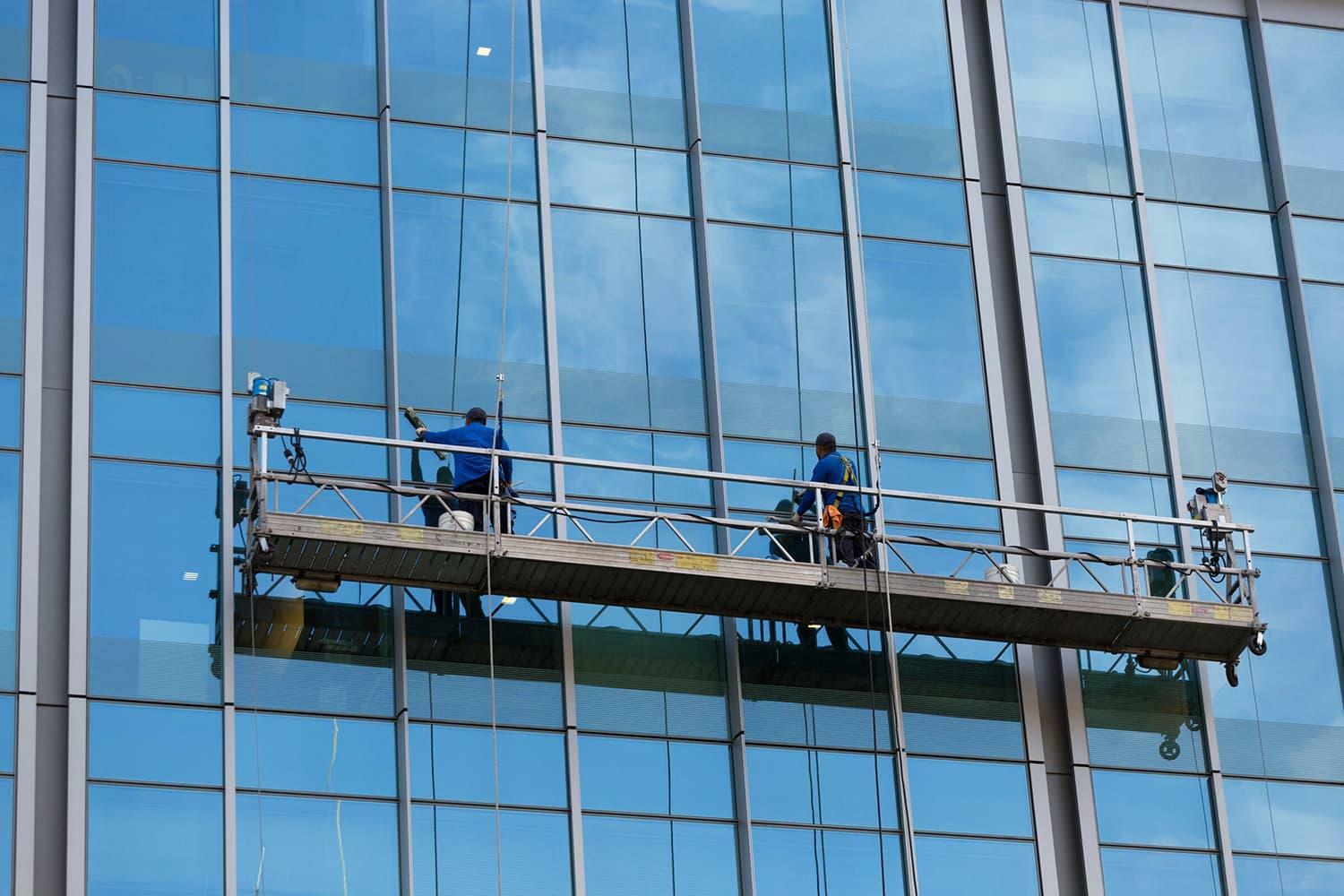 High-Rise Window Cleaning in Fort Worth, TX