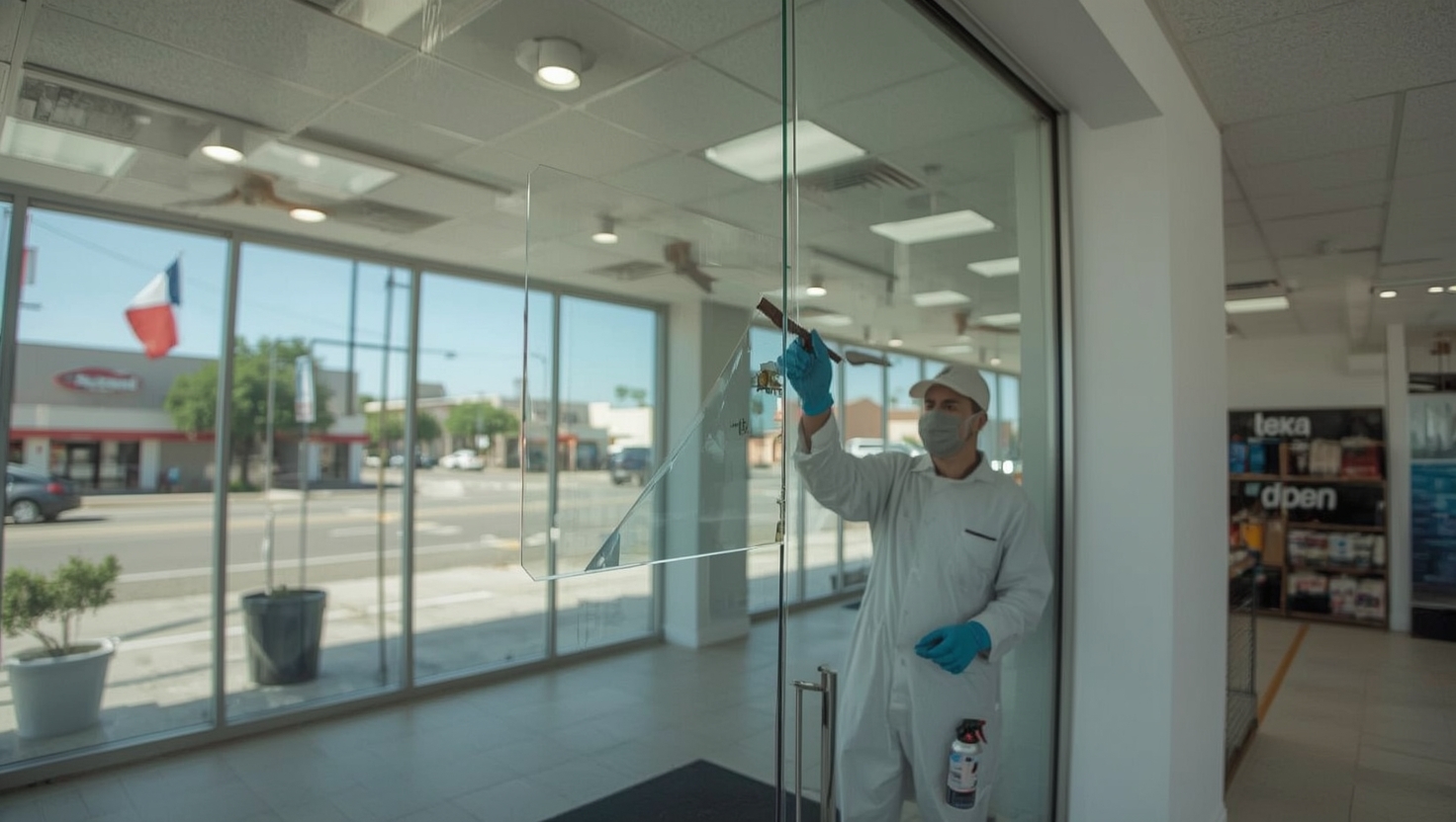 Storefront Window Polishing services in Fort Worth, TX